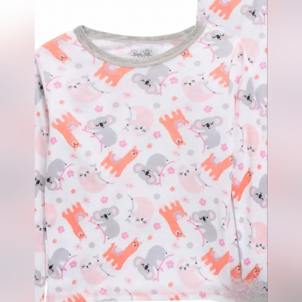🎉5/$20 NWT Rene Rofe Koala 4 Piece Pajama Set 3T - Picture 2 of 3